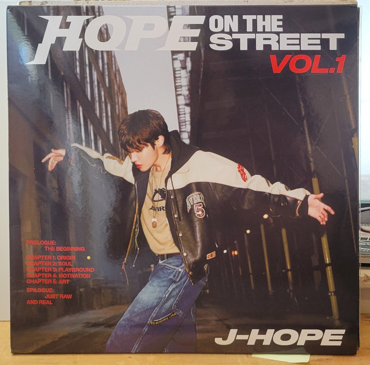 J-HOPE "Hope On The Street Vol. 1" LP (Orange)