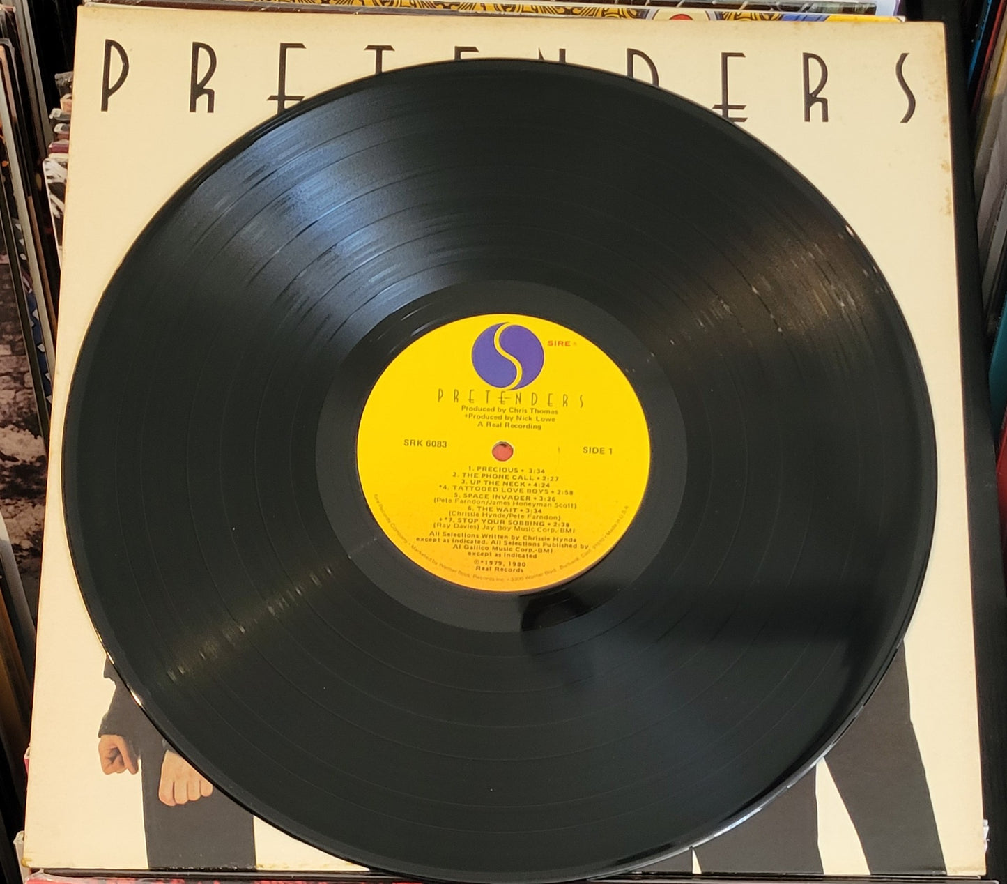 PRETENDERS "Pretenders" LP (1980) Rock New Wave VG/VG