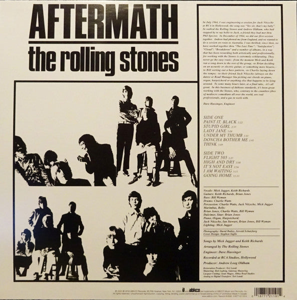 ROLLING STONES "Aftermath" LP