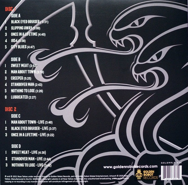 ROSE TATTOO "Blood Brothers" LPx2 (Red Vinyl)