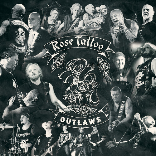 ROSE TATTOO "Outlaws" LPx2 (Blue Vinyl)