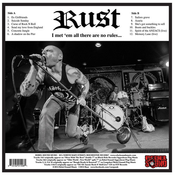 RUST "Doctors, Lawyers, Strippers & Fools" LP