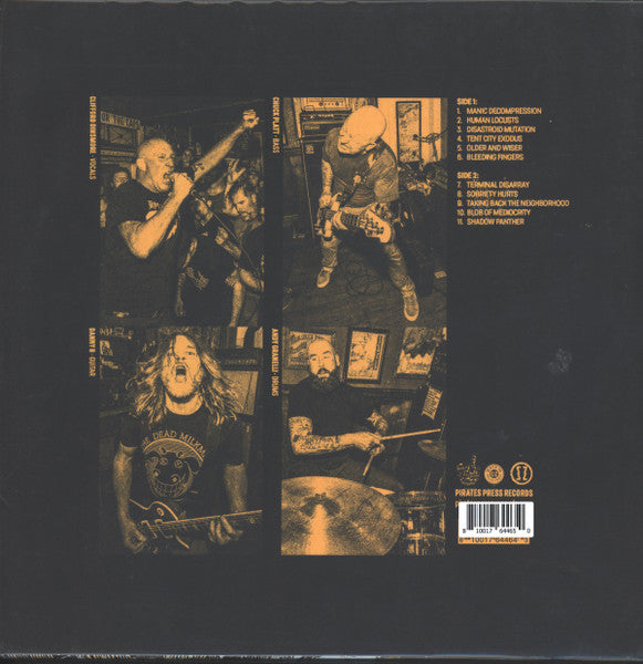 SEIZED UP "Brace Yourself" LP (Splatter Vinyl)