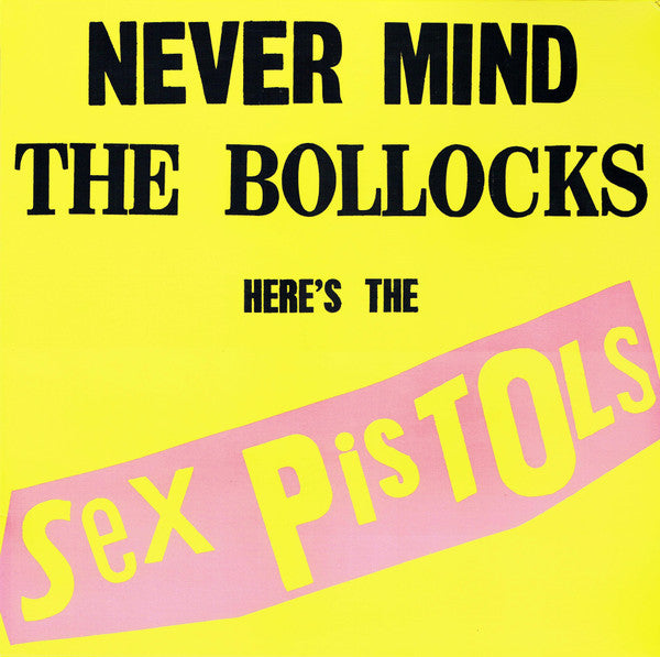 SEX PISTOLS "Never Mind The Bollocks Here's The Sex Pistols" LP (180g)