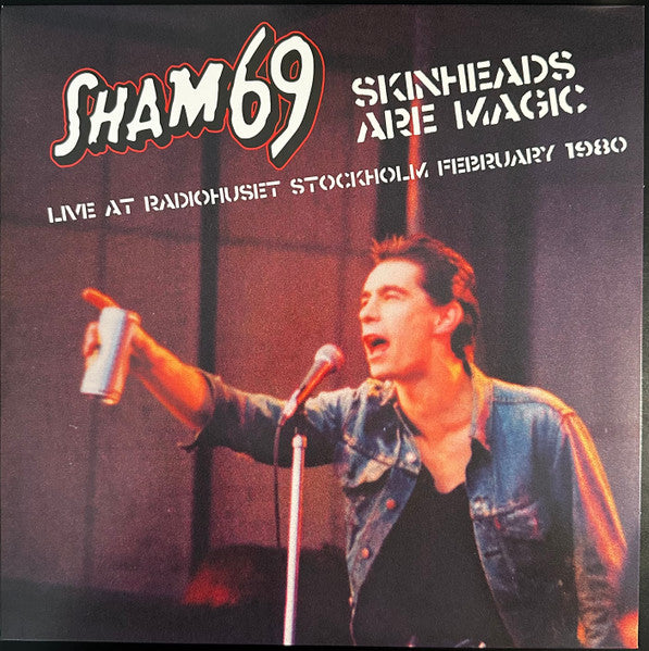 SHAM 69 "Skinheads are Magic - Live at Radiohuset Stockholm" LP (RSD 2024)