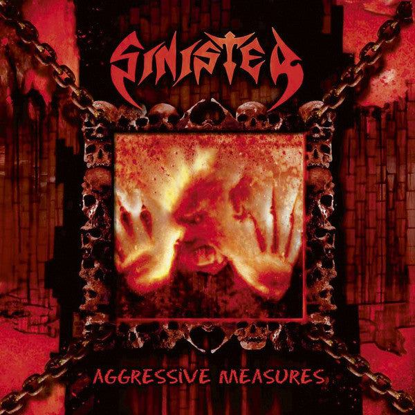 SINISTER "Aggressive Measures" LP (Splatter Vinyl)