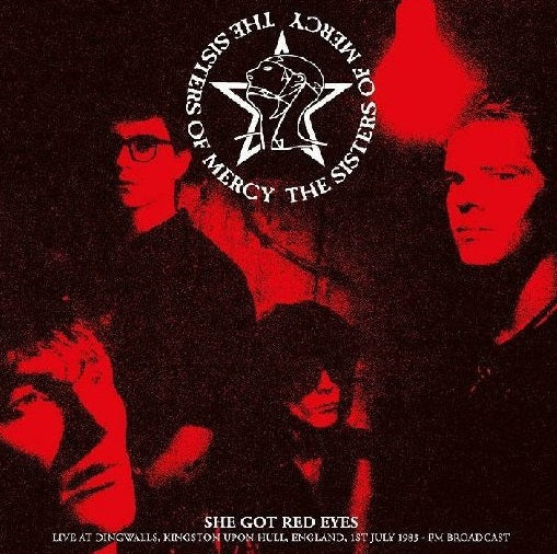 SISTERS OF MERCY "She Got Red Eyes" LP (Colored Vinyl)