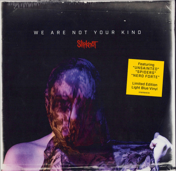 SLIPKNOT "We Are Not Your Kind" LPx2 (Blue Vinyl)