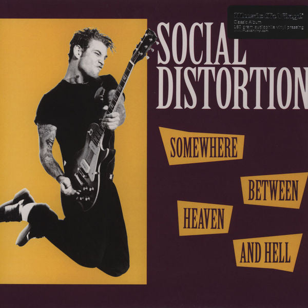 SOCIAL DISTORTION "Somewhere Between Heaven and Hell" LP (180g Import)