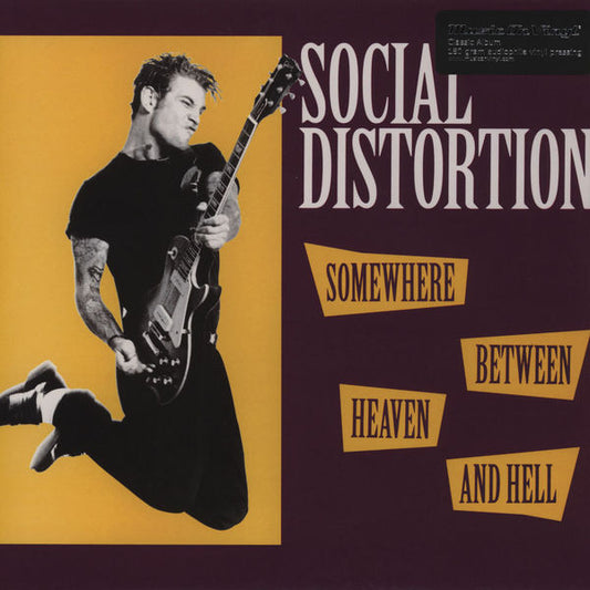 SOCIAL DISTORTION "Somewhere Between Heaven and Hell" LP (180g Import)