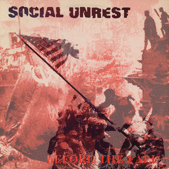 SOCIAL UNREST "Before The Fall" LP (Red Vinyl)