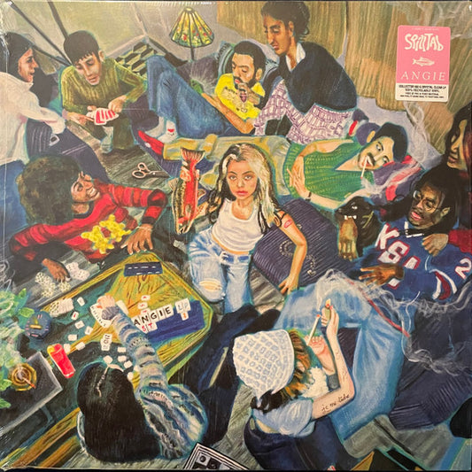 SPILL TAB "Angie" LP (Transparent Green-Blue Vinyl)