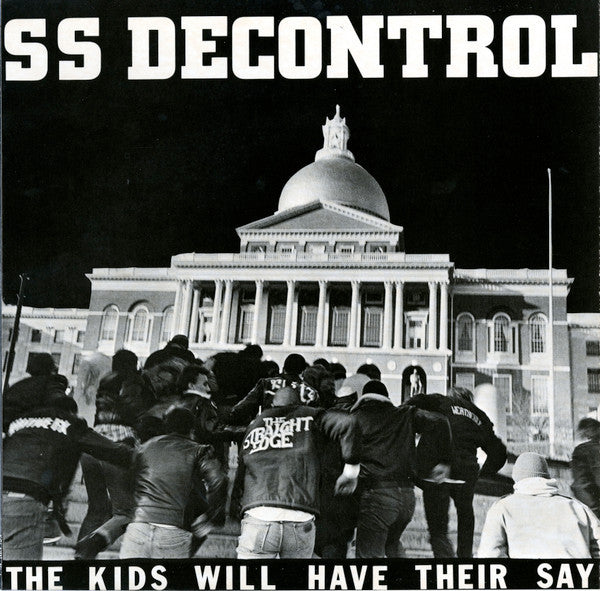 SS DECONTROL "The Kids Will Have Their Say" LP (Grey Vinyl)