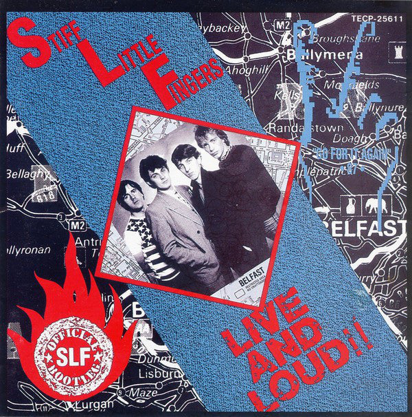 STIFF LITTLE FINGERS "Live & Loud" LPx2