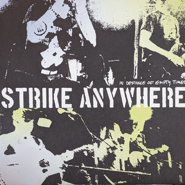 STRIKE ANYWHERE "In Defiance of Empty Times" LP (Blue Vinyl)