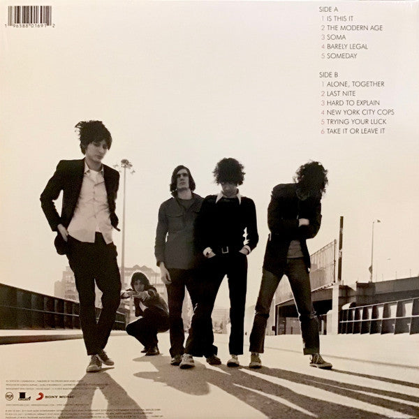 STROKES, THE "Is This It" LP (Red Vinyl)