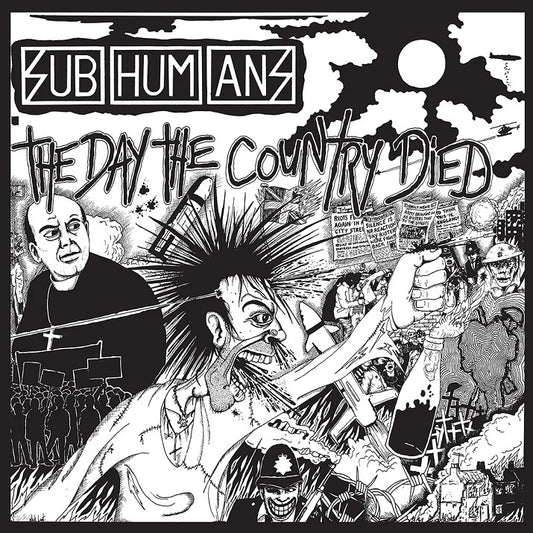SUBHUMANS "The Day The Country Died" LP (Red Vinyl)