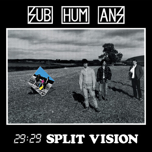 SUBHUMANS "29:29 Split Vision" LP (Red Vinyl)