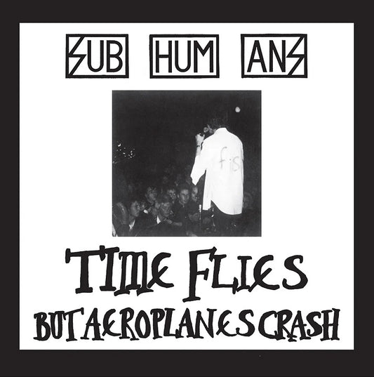 SUBHUMANS "Time Flies + Rats" LP (Red Vinyl)