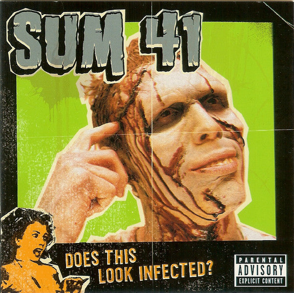SUM 41 "Does This Look Infected?" LP (Colored Vinyl)
