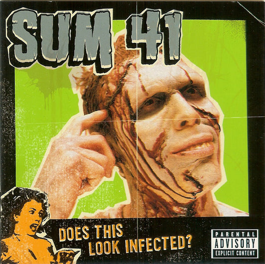 SUM 41 "Does This Look Infected?" LP (Colored Vinyl)