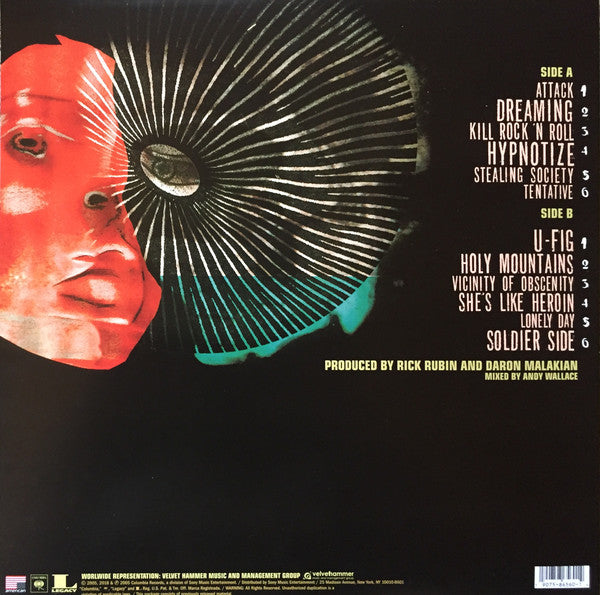SYSTEM OF A DOWN "Hypnotize" LP