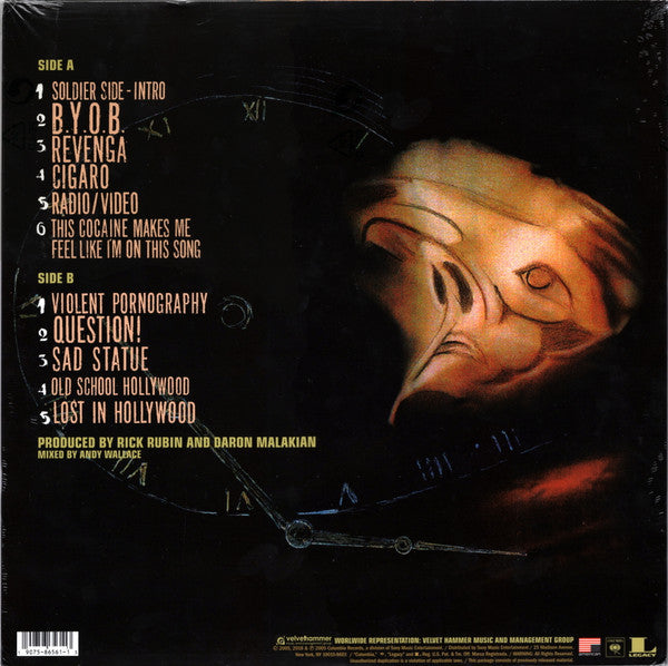 SYSTEM OF A DOWN "Mezmerize" LP