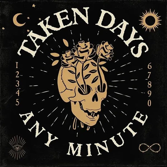 TAKEN DAYS "Any Minute" LP (Marbled Vinyl)