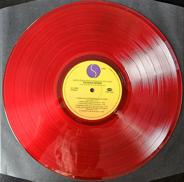 TALKING HEADS "More Songs About Buildings and Food" LPx2 (Deluxe, Red)
