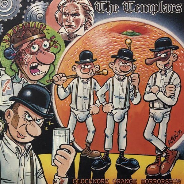 TEMPLARS, THE "Clockwork Orange Horror Show" EP (Orange Vinyl)