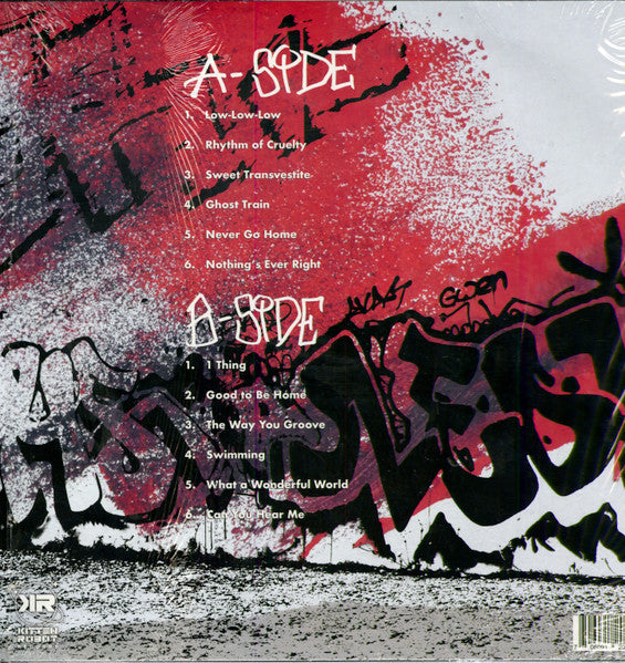 T.S.O.L. "A-Side Graffiti" LP (Blue/White/Red Blended Vinyl)