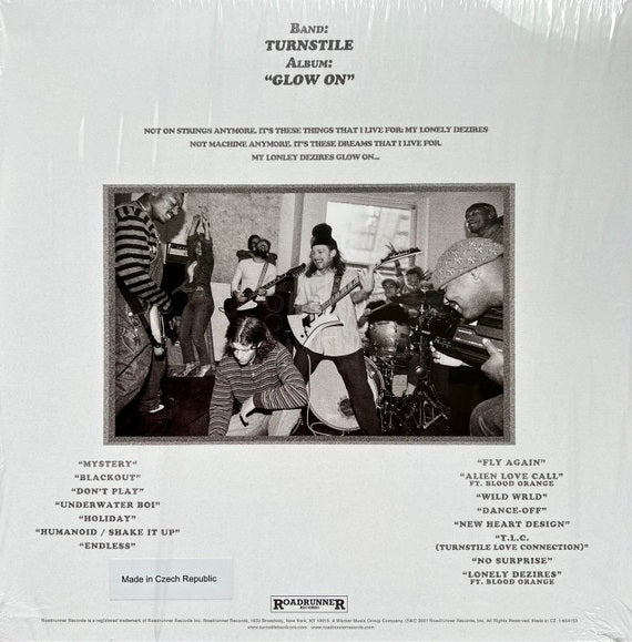 TURNSTILE "Glow On" LP