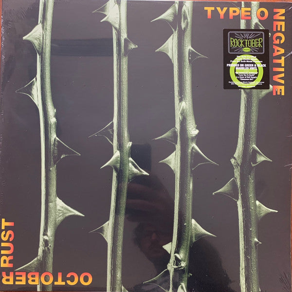 TYPE O NEGATIVE "October Rust" LPx2 (Green/Black Marbled Vinyl)