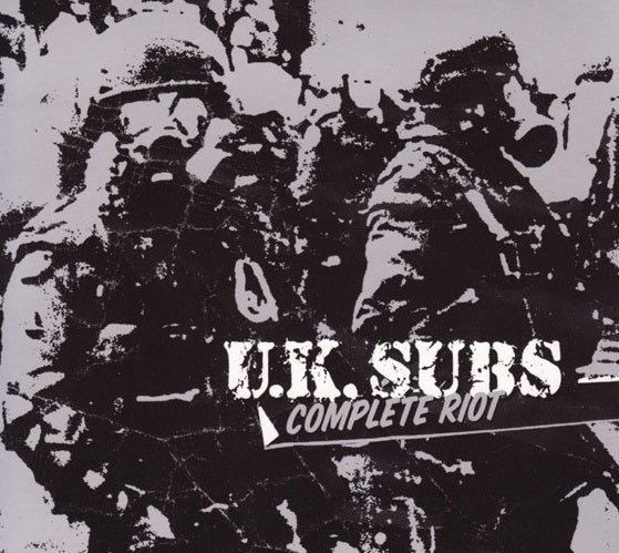 U.K. SUBS "Complete Riot" LPx2 (Clear Vinyl)