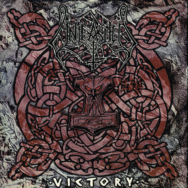 UNLEASHED "Victory" LP (Oxblood/Silver)