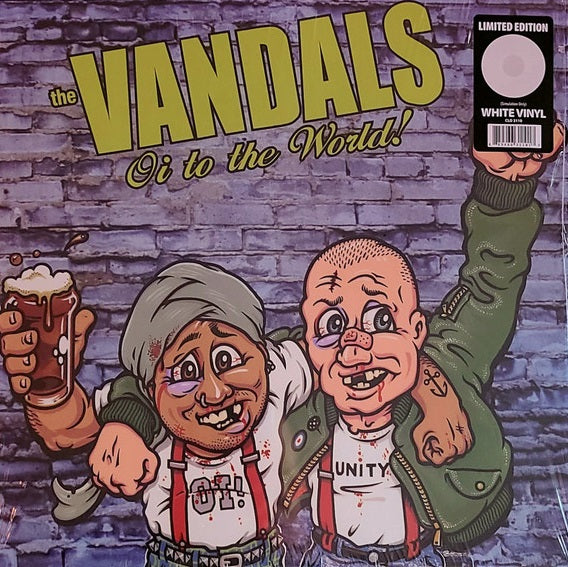VANDALS, THE "Oi! To The World" LP (White Vinyl)