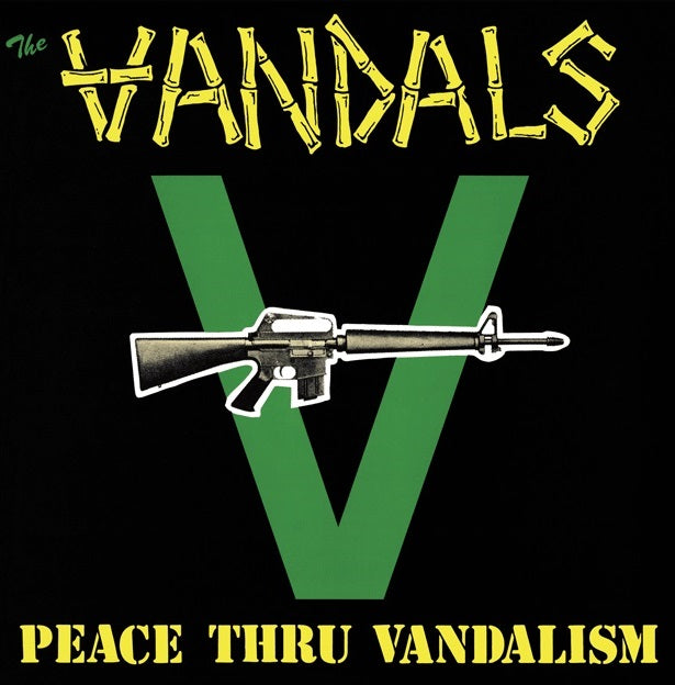 VANDALS, THE "Peace Thru Vandalism" (Green Splatter Vinyl)