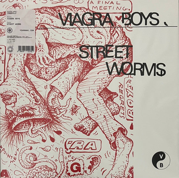 VIAGRA BOYS "Street Worms" LP (Clear Vinyl)