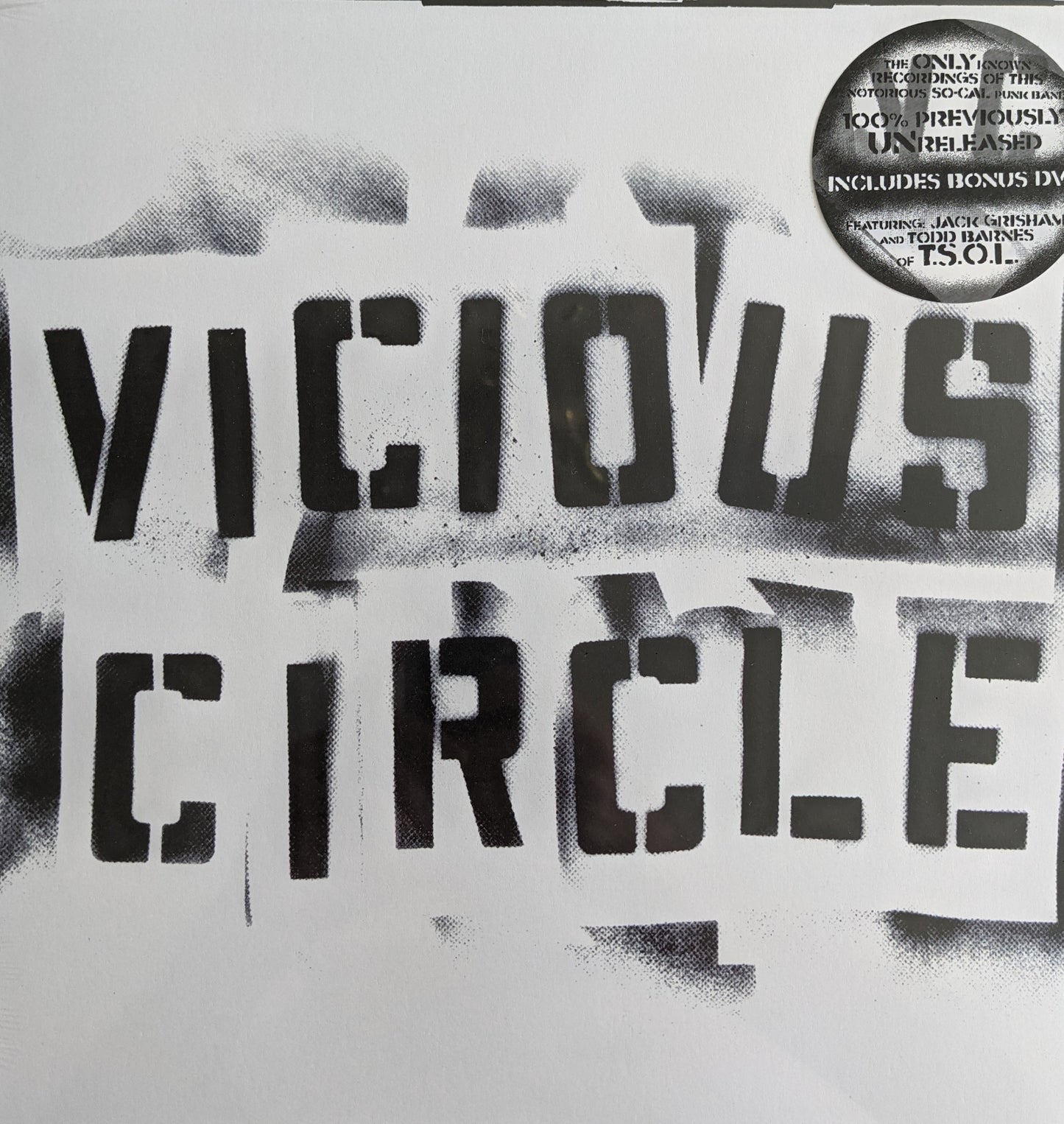VICIOUS CIRCLE "Vicious Circle" LP (w/ DVD)