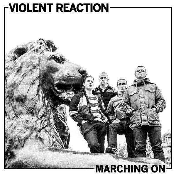 VIOLENT REACTION "Marching On" LP (Green Vinyl)