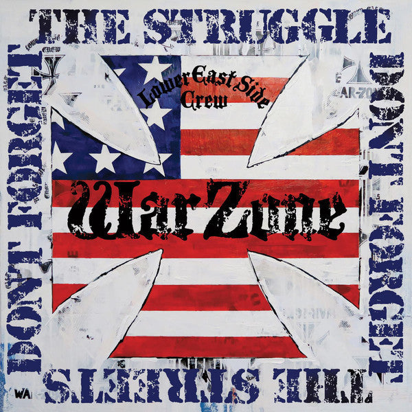 WARZONE "Don't Forget The Struggle Don't Forget The Streets" LP (Yellow Vinyl)