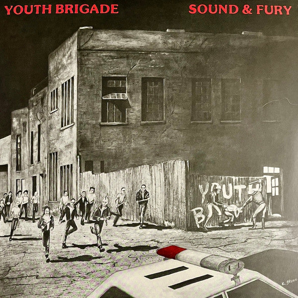 YOUTH BRIGADE "Sound & Fury" LP (Yellow Vinyl)
