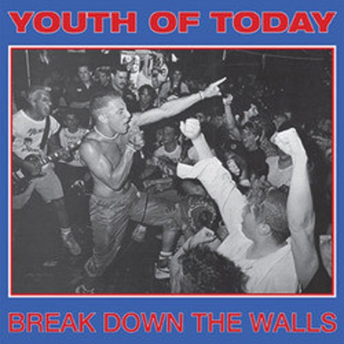 YOUTH OF TODAY "Break Down The Walls" LP (Yellow Vinyl)