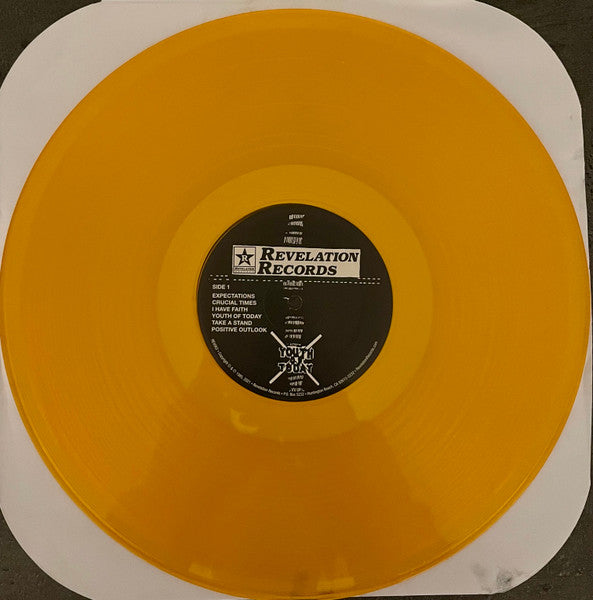 YOUTH OF TODAY Can't Close My Eyes" LP (Orange Vinyl)
