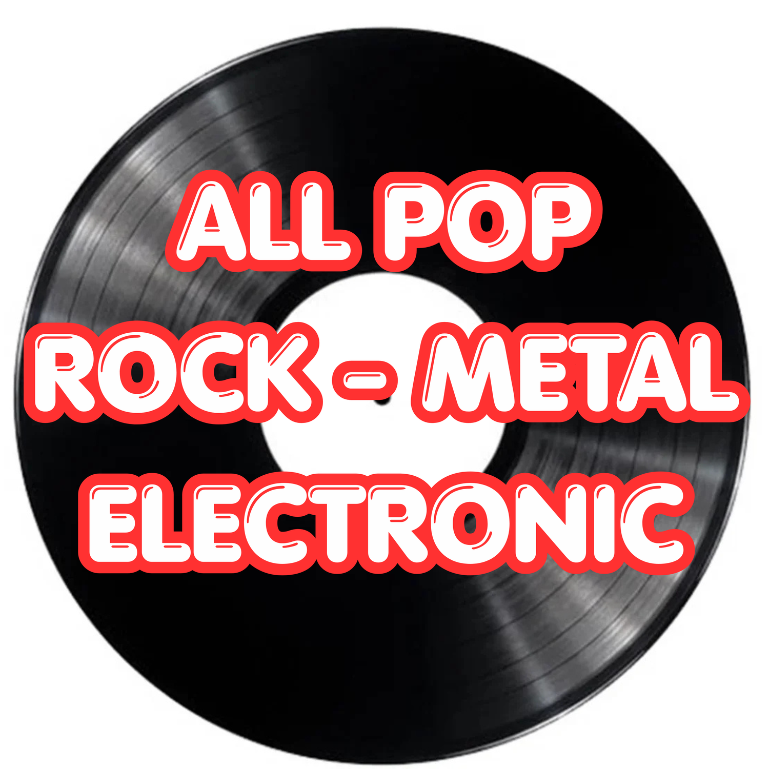 POP/ROCK/METAL/ELECTRONIC VINYL (ALL STYLES)