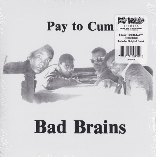 BAD BRAINS "Pay To Cum!" (2021)