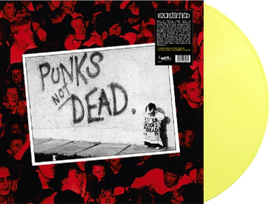 EXPLOITED, THE "Punks Not Dead" LP (Yellow Vinyl)