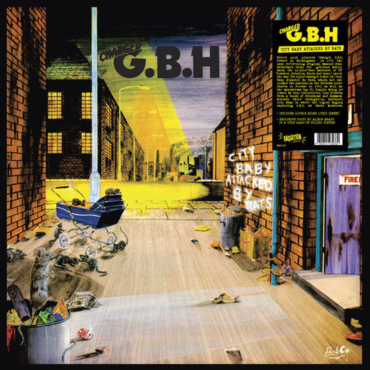 G.B.H. "City Baby Attacked By Rats" LP