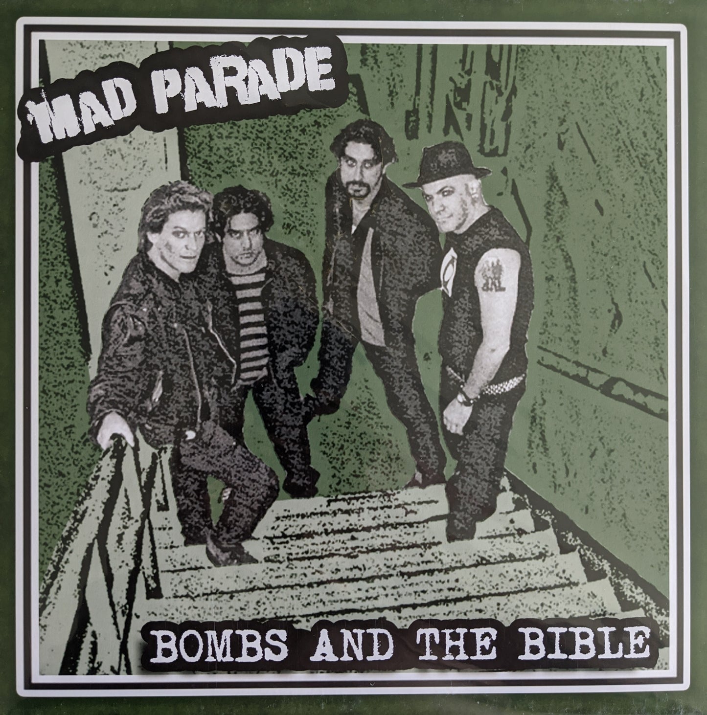 MAD PARADE "Bombs and The Bible" LP (Green Vinyl)