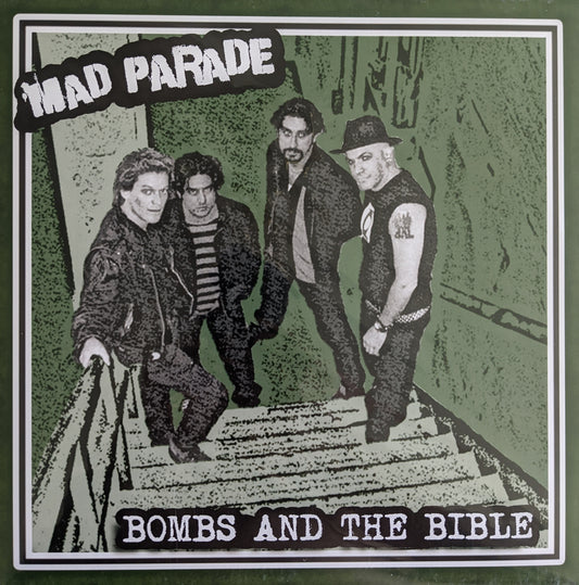 MAD PARADE "Bombs and The Bible" LP (Green Vinyl)